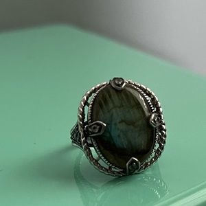 Labradorite & Sterling Silver Ring